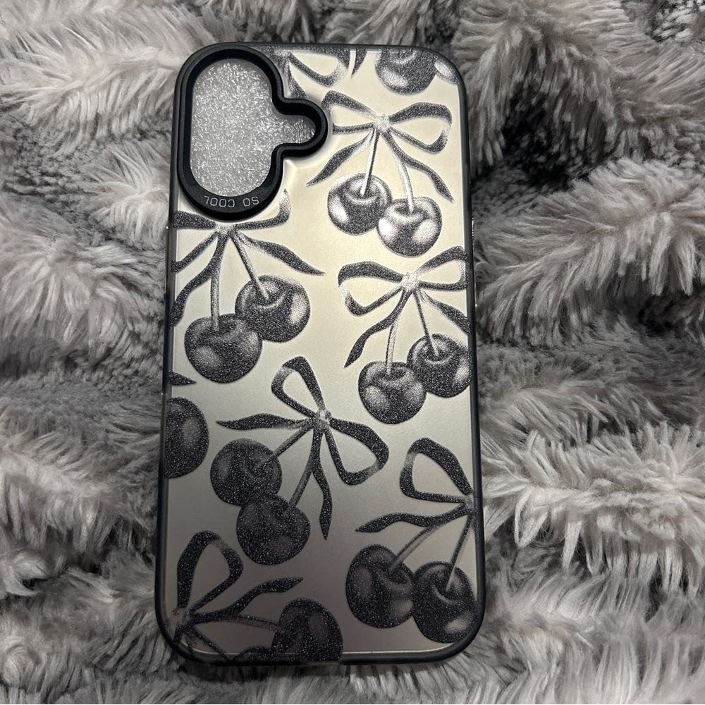 iPhone 16 Cherry Bows Phone Case NEW